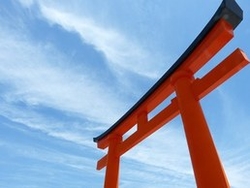 一日（ついたち）は近くの神社でお参り